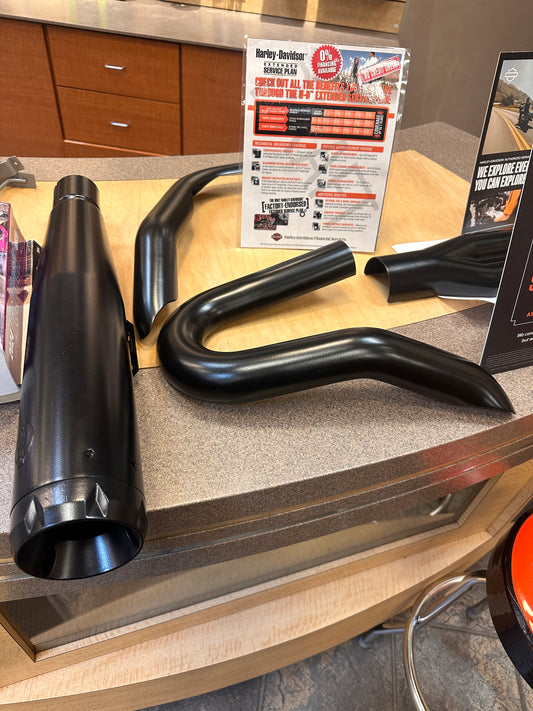 MOTORCYCLE EXHAUST HEAT SHIELD (SERVICE WORK)